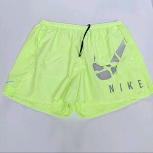 Men's Nike Dri-Fit Running Shorts Size XL Neon yellow.
